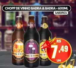 Serrano Supermercado Chopp de vinho badra & badra oferta