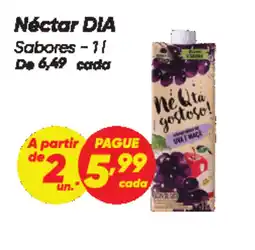 Dia Néctar DIA Sabores oferta