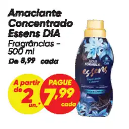 Dia Amaciante Concentrado Essens DIA Fragrâncias oferta