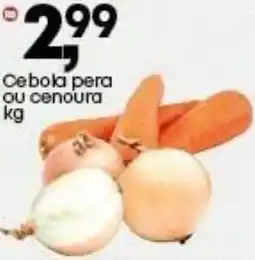 Frangolândia Cebola pera ou cenoura oferta