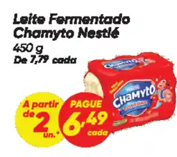 Dia Leite Fermentado Chamyto Nestlé oferta