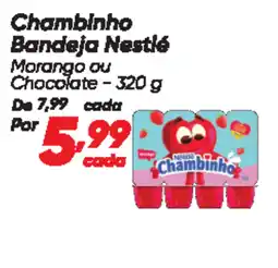 Chambinho Bandeja Nestlé