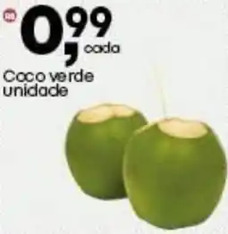 Frangolândia Coco verde unidade oferta