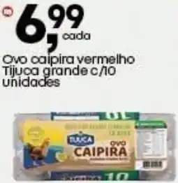 Frangolândia Ovo caipira vermelho Tijuca grande oferta