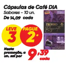 Dia Cápsulas de Café DIA oferta