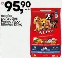 Frangolândia Ração para cães Purina Alpo filhotes oferta