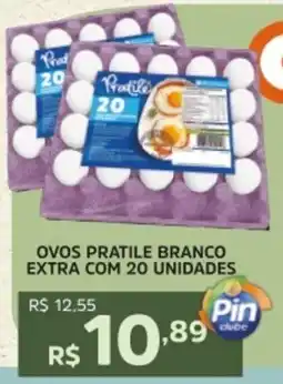 Pinheiro Supermercado Ovos pratile branco extra oferta