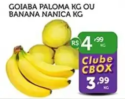 CenterBox Goiaba paloma ou banana nanica oferta