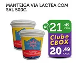 CenterBox Manteiga via lactea com sal oferta