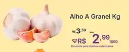 Super Lagoa Alho A Granel oferta