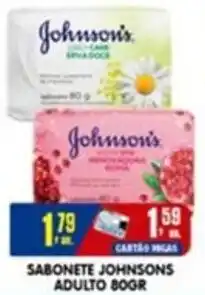 Higa's Supermercado Sabonete johnsons adulto oferta