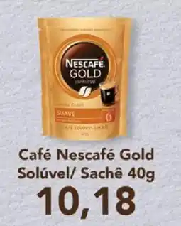 Supermercados Tauste Café Nescafé Gold Solúvel/ Sachê oferta