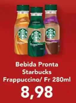 Supermercados Tauste Bebida Pronta Starbucks Frappuccino/ Fr oferta