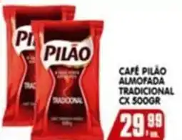 Higa's Supermercado Café pilao almofada tradicional cx oferta