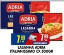 Higa's Supermercado Lasanha adria italianissimo cx oferta
