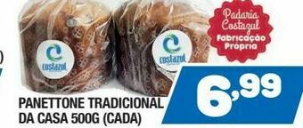 Costazul Supermercados Panettone tradicional da casa oferta