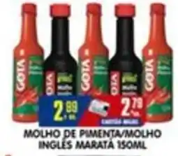 Higa's Supermercado Molho de pimenta/molho ingles marata oferta