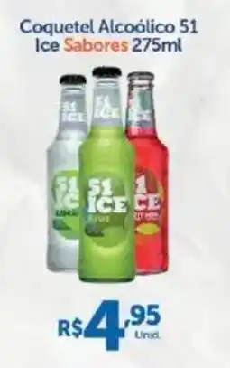 Atakarejo Coquetel Alcoólico 51 Ice Sabores oferta