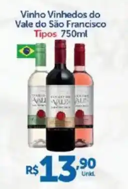 Atakarejo Vinho Vinhedos do Vale do São Francisco Tipos oferta