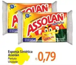 Atacadão Esponja Sintética Assolan Pertuto Unidade oferta