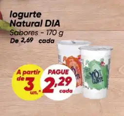 Dia Ioguret Natural DIA Sabores oferta