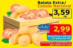 Mialich Supermercados Batata Extra/ Cebola Nacional oferta