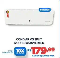 DB Supermercados Cond ar vg split 12000BTUS INVERTER oferta