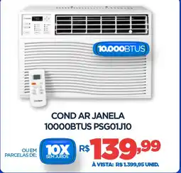 DB Supermercados Cond ar janela 10000BTUS PSG01J10 oferta