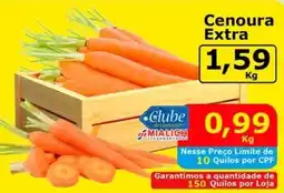 Mialich Supermercados Cenoura Extra oferta