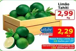 Mialich Supermercados Limão Tahiti oferta