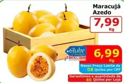 Mialich Supermercados Maracujá Azedo oferta