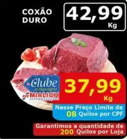 Mialich Supermercados Coxão Duro oferta