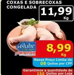 Mialich Supermercados Coxas e sobrecoxas congelada oferta