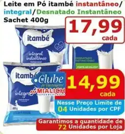 Mialich Supermercados Leite em Pó itambé oferta