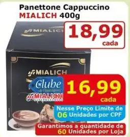 Mialich Supermercados Panettone Cappuccino MIALICH oferta