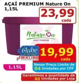 Mialich Supermercados AÇAÍ PREMIUM Nature On oferta