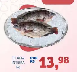 Trimais Supermercado Tilápia por inteira oferta