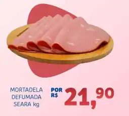 Trimais Supermercado Mortadela defumada seara oferta