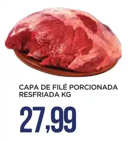 Apoio Mineiro Capa de filé porcionada resfriada oferta
