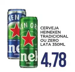 Apoio Mineiro Cerveja heineken tradicional ou zero lata oferta