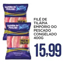 Apoio Mineiro Filé de tilápia emporio do pescado congelado oferta