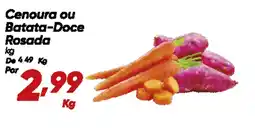 Dia Cenoura ou Batata-Doce Rosada oferta