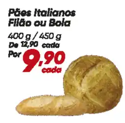 Dia Pães Italianos Filão ou Bola oferta