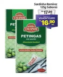 Comper Sardinha Ramirez Sabores oferta