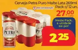 Lopes Supermercados Cerveja Petra Puro Malte Lata oferta