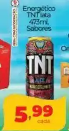 Lopes Supermercados Energético TNT lata , Sabores oferta