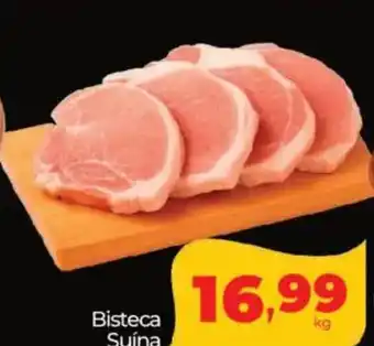 Lopes Supermercados Bisteca Suína oferta