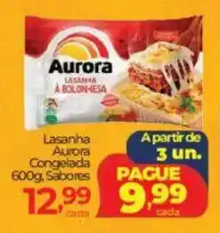 Lopes Supermercados Lasanha Aurora Congelada , Sabores oferta