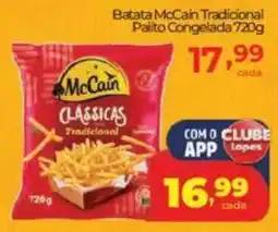 Lopes Supermercados Batata McCain Tradicional Palito Congelada oferta