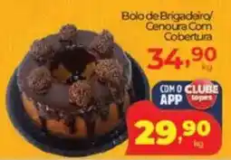 Lopes Supermercados Bolo de Brigadeiro/ Cenoura Com Cobertura oferta